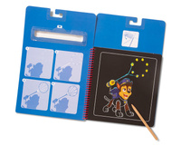 Książeczka ze zdrapywankami Psi Patrol Scratch Art Pad – Chase Melissa and Doug