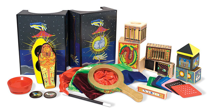 Drewniany zestaw magiczny Deluxe Melissa and Doug