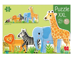 Wielkie puzzle Zwierzęta z dżungli Goula