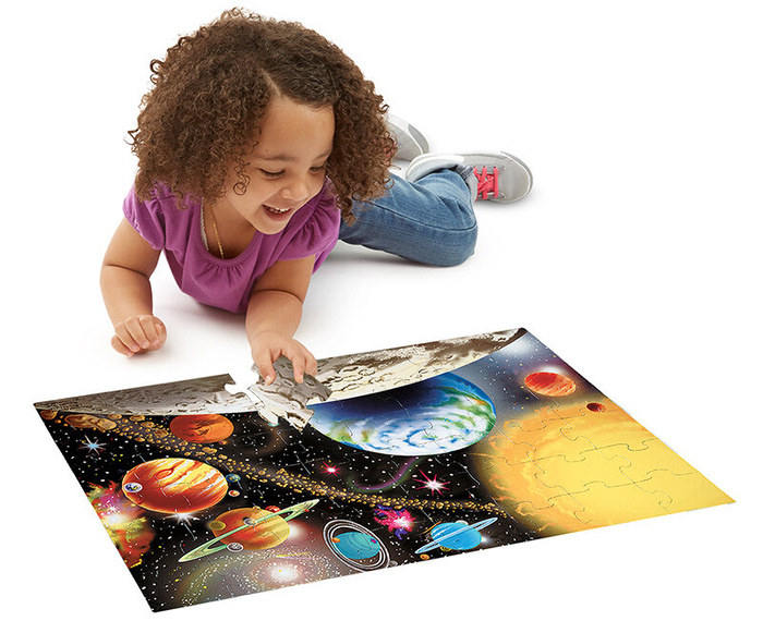 Duże puzzle podłogowe Układ Słoneczny 48 el. Melissa and Doug