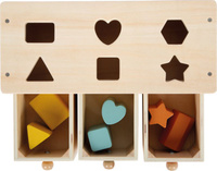 Edukacyjny sorter dla dzieci z szufladkami Montessori Small Foot