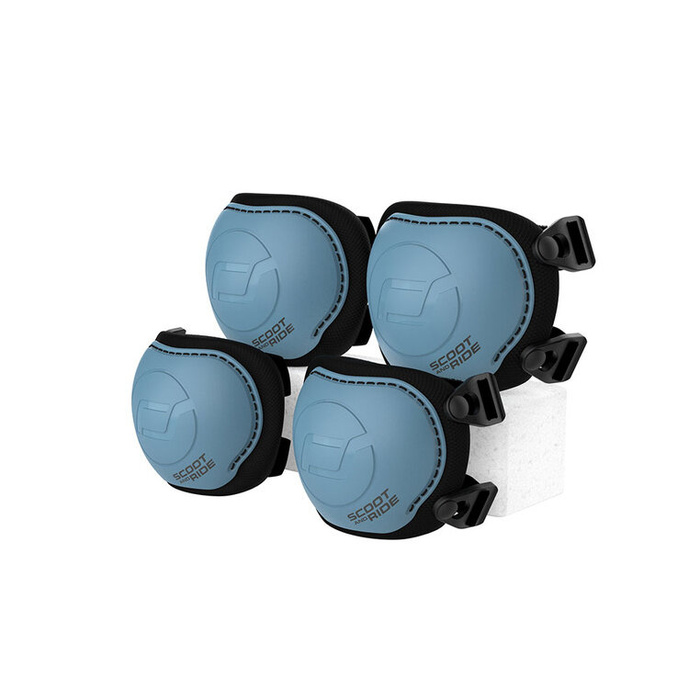 SCOOTANDRIDE Zestaw ochraniaczy dla dzieci XXS Steel