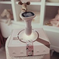 Mikroskop cyfrowy dla dzieci kieszonkowy KidLupe beżowy z ekranem LCD Kidinex