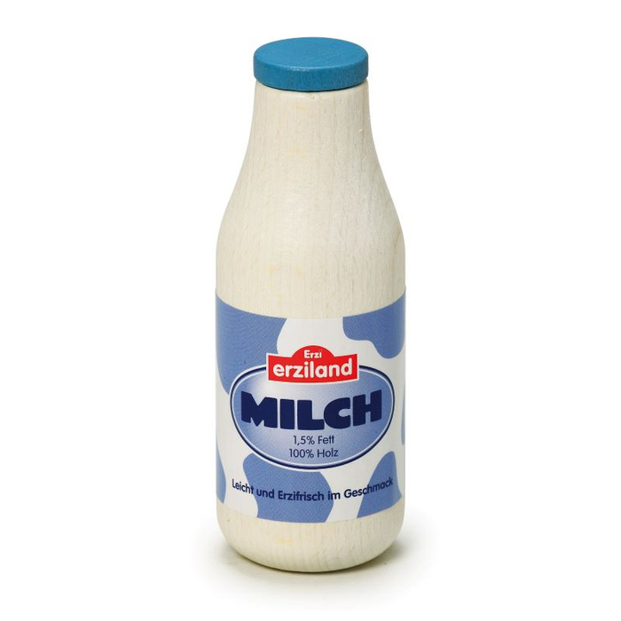 Butelka mleka z drewna zabawki drewniane dla dzieci Erzi