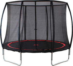 Trampolina ogrodowa z siatką bezpieczeństwa do zabaw outdoorowych dla dzieci Black Spider Small Foot