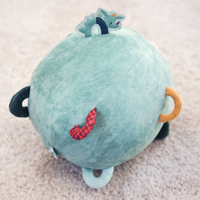 Wielofunkcyjna piłka sensoryczna z pozytywką Smok Joe Lilliputiens