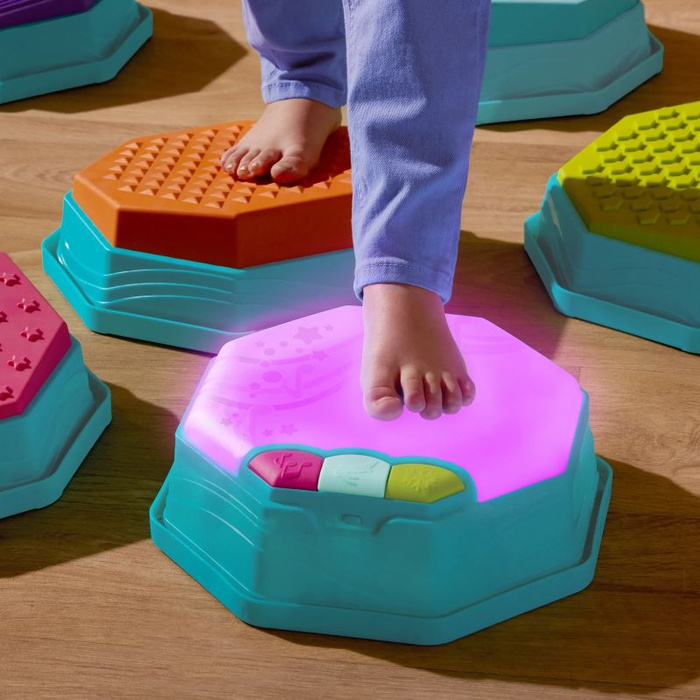Modułowa ścieżka sensoryczna z dźwiękami 14 elementów Balance & Groove B.Toys