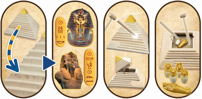 Nauka i zabawa dla dzieci Tajemnica piramidy Buki