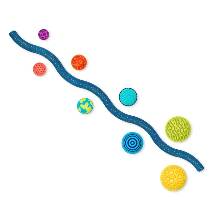 Modułowa ścieżka sensoryczna dla dzieci 16 elementów Planet Hopper B.Toys