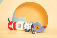 Rozkładany wałek dźwiękowy 4-elementowy Piesek Jules Lilliputiens