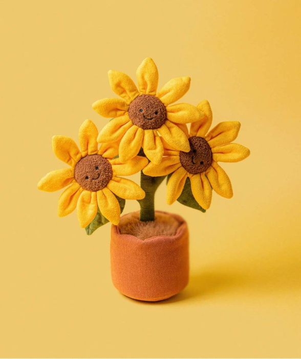 Wesołe Słoneczniki 35 cm Jellycat pluszaki dla dzieci