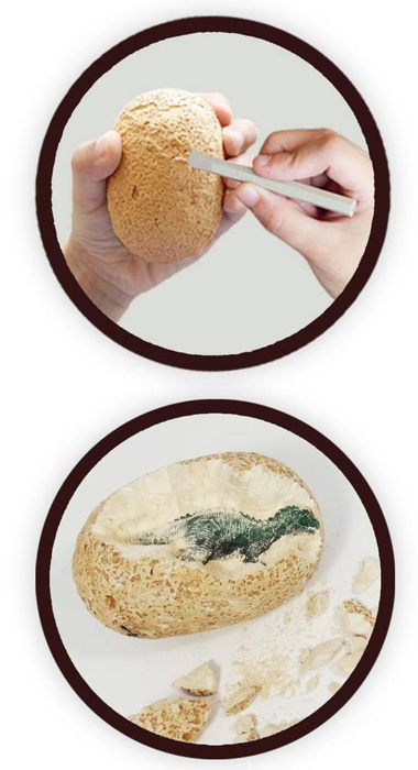 Mega paka jajek dinozaura - 12 sztuk 2138 Buki