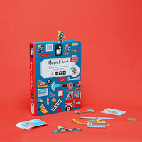 Układanka magnetyczna Strażacy Magnetibook Janod