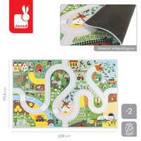 Mata dla dzieci do zabawy z drogą Wieś Cross Roads Janod