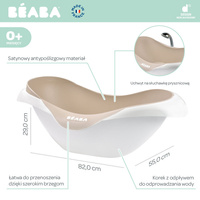 Wanienka do kąpieli niemowląt Camele’o Clay Beaba