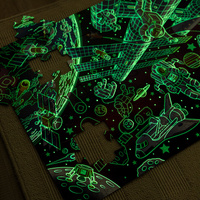 Puzzle podłogowe z efektem fluorescencyjnym 48 el. Kosmos Melissa & Doug