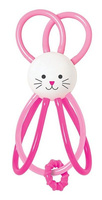 Elastyczny gryzak różowy królik Manhattan Toy
