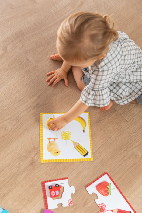 Puzzle dla dzieci 6w1 Kolory Goula