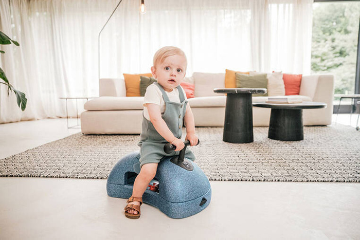 Scootandride My First jeździk pchacz dla dzieci 3w1 6 m+ Steel niebieski