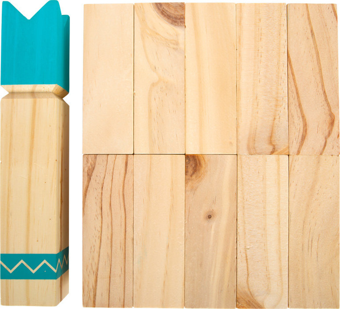 Gra Kubb Viking z bawełnianą torbą Active Small Foot