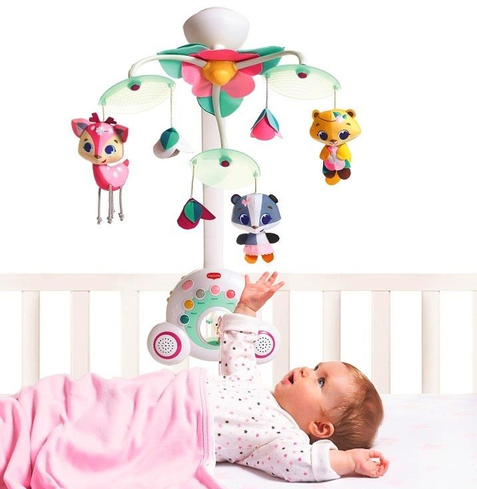 Tiny Love Karuzela i przenośna Pozytywka 2w1 Rośnij z muzyką Świat Małej Księżniczki