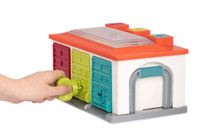 Kolorowy Garaż z 3 autkami i kluczami Battat