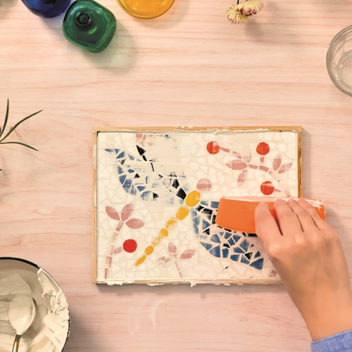 Djeco Zestaw artystyczny z akcesoriami dla dorosłych AGA Atelier 72 Mozaika