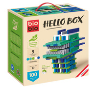 Klocki konstrukcyjne Ocean Hello Box 100 elementów Bioblo