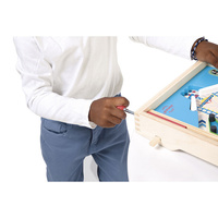 Pinball drewniana gra zręcznościowa Applepop Janod