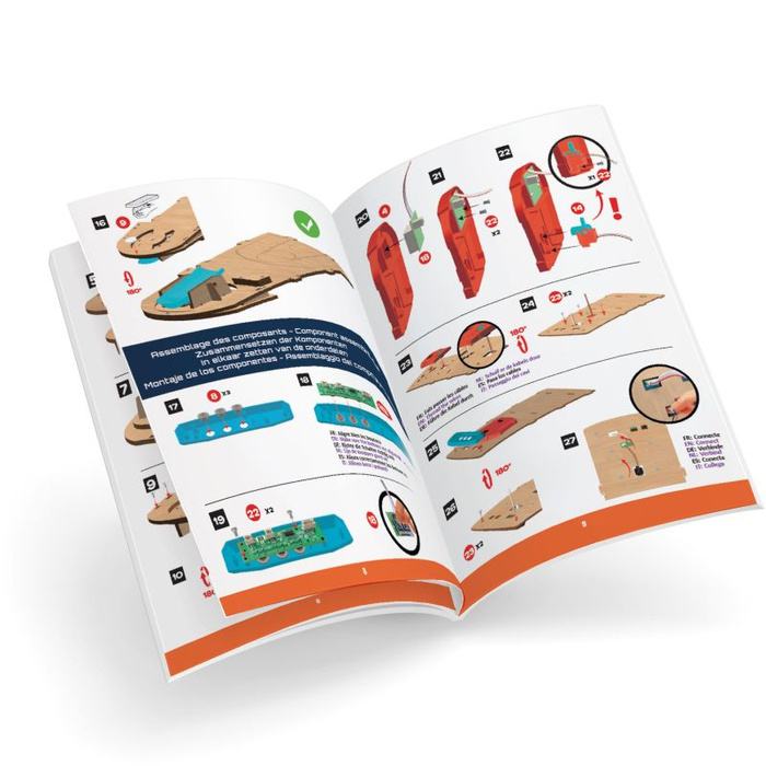 Elektroniczna mini koszykówka z grami Buki