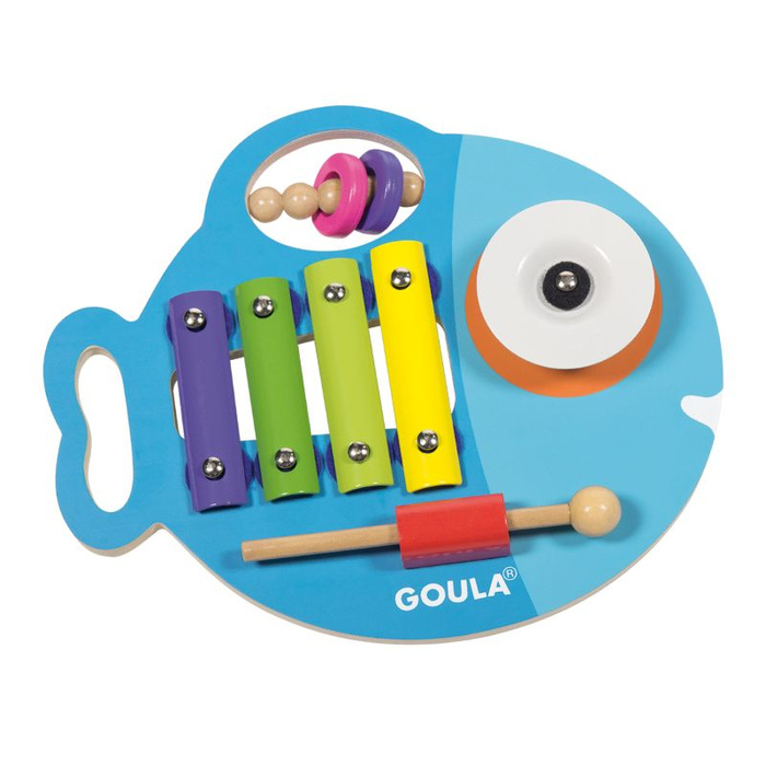 Instrument dla dzieci 3w1 Rybka Goula