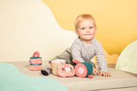 Rozkładany wałek dźwiękowy 4-elementowy Kotka Jeanne Lilliputiens