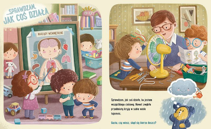 Feluś i Gucio się nie nudzą Nasza Księgarnia książka edukacyjna dla dzieci