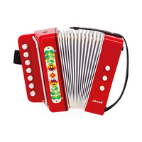 Dziecięcy akordeon Gioia pierwszy instrument muzyczny Janod