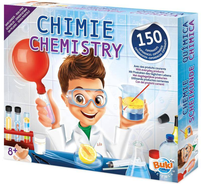 Laboratorium chemiczne 150 eksperymentów Buki eksperymenty