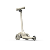 SCOOTANDRIDE Highwaykick 3S Hulajnoga z systemem sterowania 2w1 i kółkami LED składana 3+ Ash