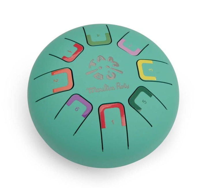 Bębenek językowy zielony Dans La Jungle Moulin Roty