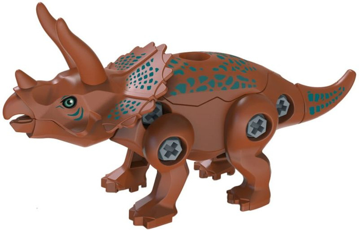Zestaw 3 dinozaury do skręcania dla dzieci Buki – zrób to sam
