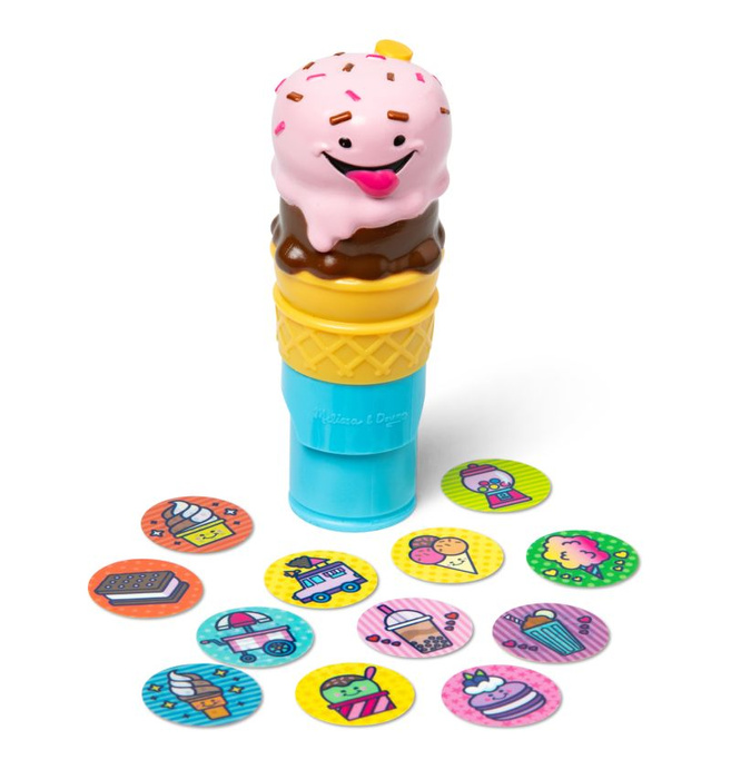 Sticker Wow książeczka Lody stempel z naklejkami Melissa & Doug
