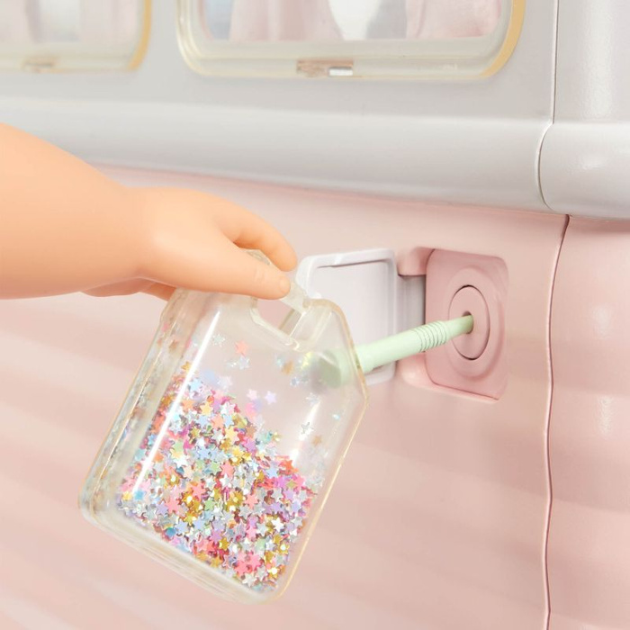 Kamper kempingowy z wyposażeniem 55 elementów Country Cruising Camper Set Our Generation