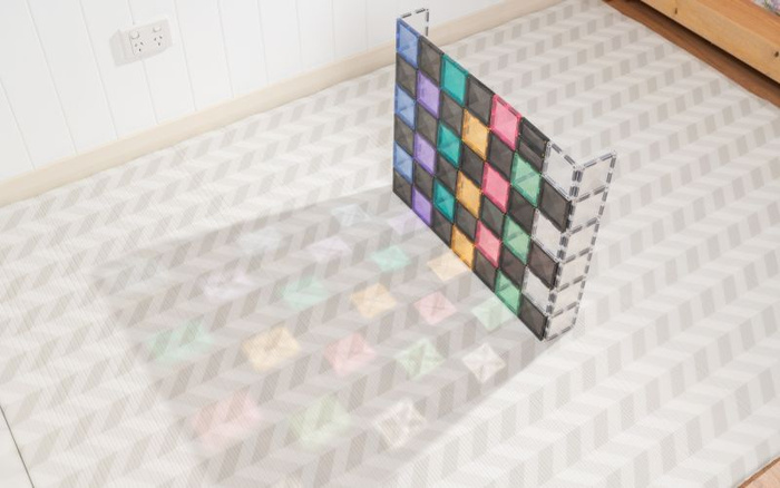 Klocki magnetyczne dla dzieci Creative Roads Pack 48 el Connetix 