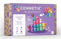 Klocki magnetyczne Pastel Starter Pack 64 el. Connetix