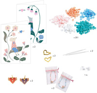 Zestaw do tworzenia bransoletek przyjaźni zrób to sam Serca Djeco