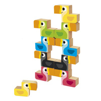 Drewniana gra dla dzieci Tukany Goula