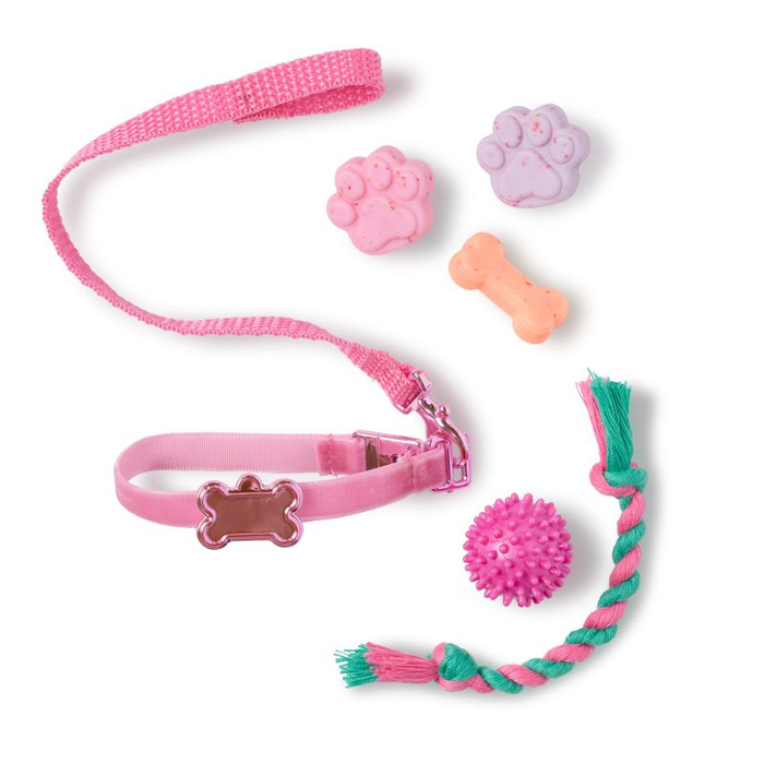 Lalka dla dzieci ESTELLA 46cm z pieskiem Husky i akcesoriami Our Generation