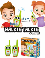 Walkie-Talkie Junior zasięg 2 km Buki nauka i zabawa