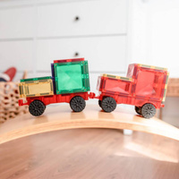 Klocki magnetyczne dla dzieci Rainbow Motion Pack 24 el Connetix