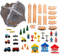 Drewniana kolejka górska dla dzieci stolik z akcesoriami Rocky Mountain KidKraft