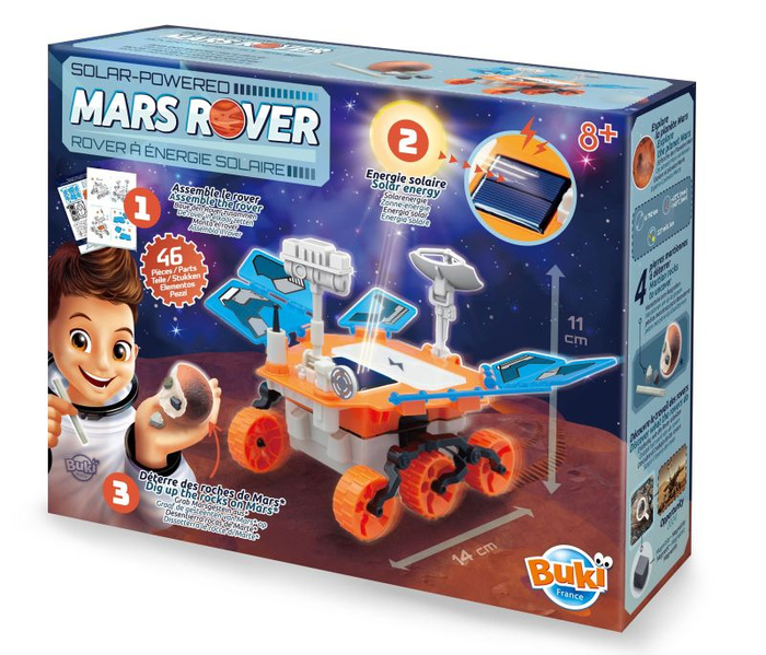 Łazik marsjański zasilany energią słoneczną Buki