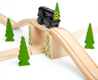 Lokomotywa z napędem spalinowa na baterie do kolejki Diesel Shunter Bigjigs Rail 